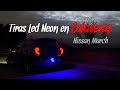 Tiras de Led Neón en Calaveras | Nissan March
