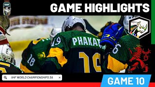 HIGHLIGHTS | South Africa vs. Luxembourg | 2023 #IIHFWorlds Division 3A