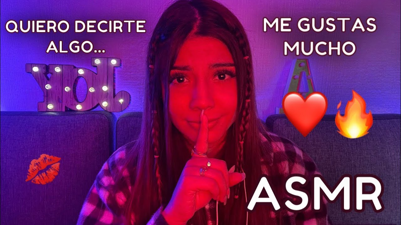 ASMR ESPAÑOL / Tu MEJOR AMIGA se te DECLARA a SOLAS en la NOCHE