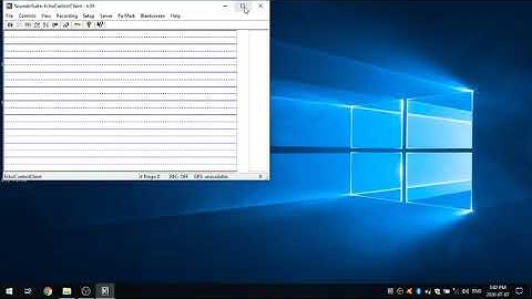 Support Video 2: Initial Client Server Launch