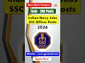 Indian Navy Recruitment 2026 Out! | SSC Officer Vacancy #indiannavy #defencejobs #newvacancy