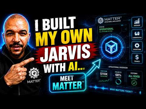 I Built My Own Iron Man "Jarvis" With AI (Meet Mattar)