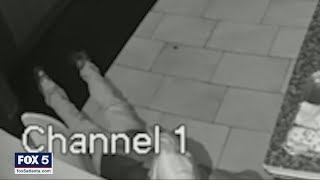 The crawling burglar has been caught police say
