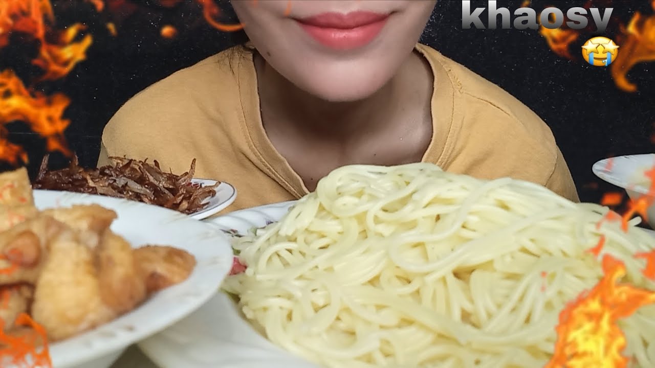 ASMR EATING| khaosy 😋|MUKBANG|big bit