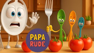 Hadi Yemek Yapalım! 🍅🥦 – Çocuklar için Eğlenceli Mutfak Şarkısı | Paparude