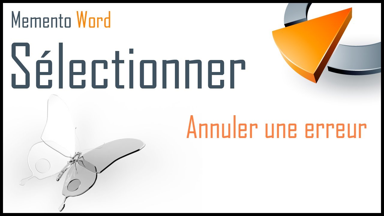 Annuler la dernière action dans Word - Formation Word Marseille - YouTube