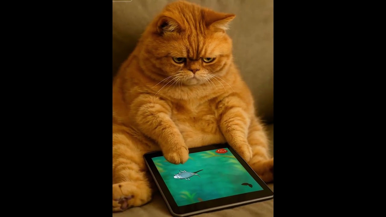 Just One More Fish…🐱🐾🐠 # 