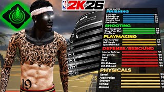 BEST DEMIGOD 6'8" BUILD AND BEST DRIBBLE MOVES ON 2K26! GLOCK 9TEEN OFFICIAL 2K26 BUILD AND SIGS!