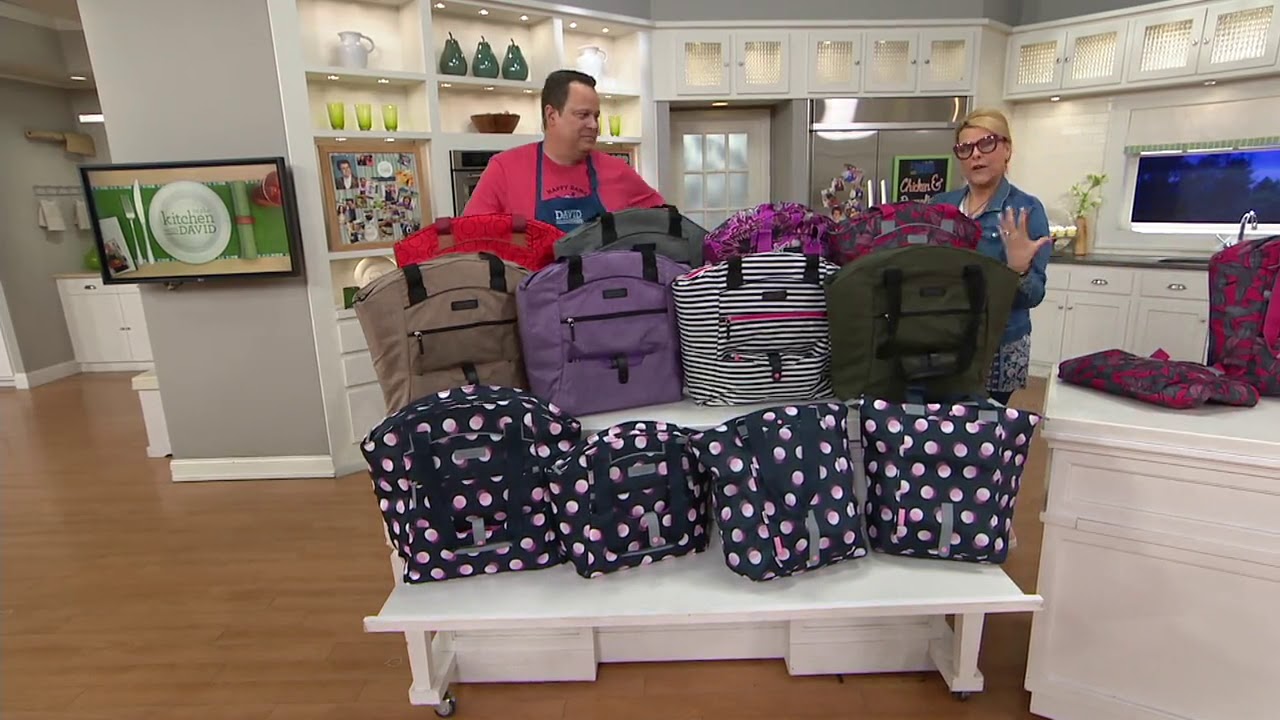 California Innovations 4 pc Thermal Insulated Bag & Tote Set on QVC