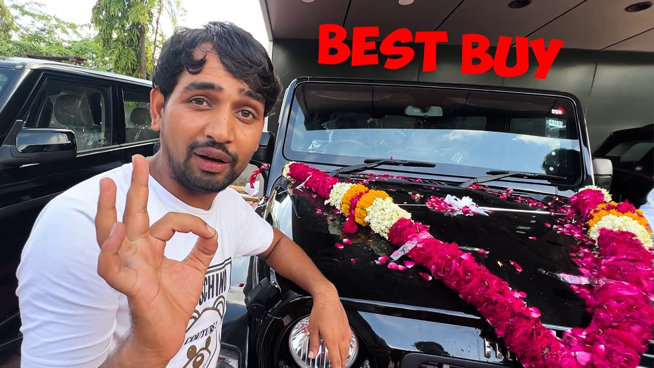 ⁣Buying New thar 4x4 Mr Indian Hacker Team