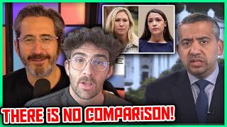 The AOC vs MTG Drama Is RIDICULOUS | Hasanabi Reacts ft. Sam Seder & Mehdi Hasan