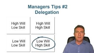 Managers Tips - Delegation