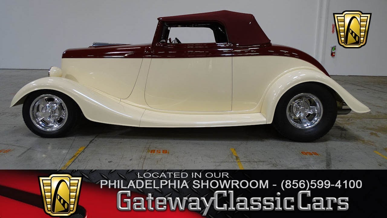 1934 Ford Cabriolet, Gateway Classic Cars Philadelphia 288 YouTube