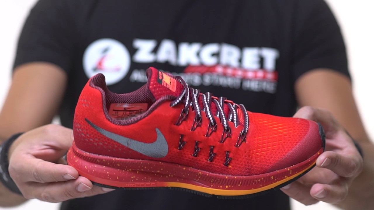 ZAKCRET Sports: Unboxing NIKE ZOOM PEGASUS 33 859623 Κόκκινο  display picture 1