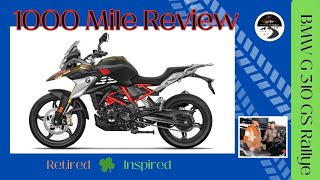 BMW G 310 GS  1000 Mile review