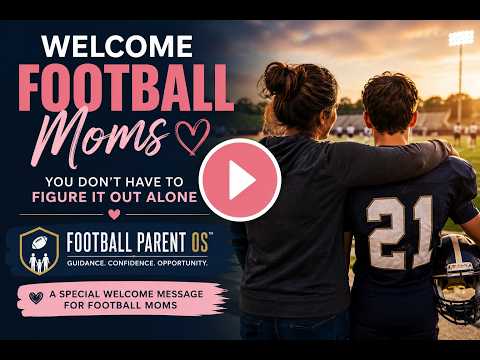 Welcome Football Moms