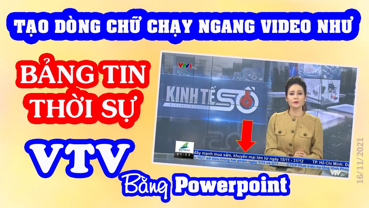 Làm chữ chạy trên video - Tạo nên sự thu hút và chuyên nghiệp cho nội dung của bạn