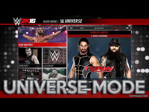 【WWE 2K16】✦ Universe Mode - NEW ADVANCEMENTS & EVERYTHING YOU NEED TO KNOW