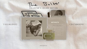 Taylor Swift | The Tortured Poets Department (The Bolter Collector’s Deluxe Edition) | CD Unboxing