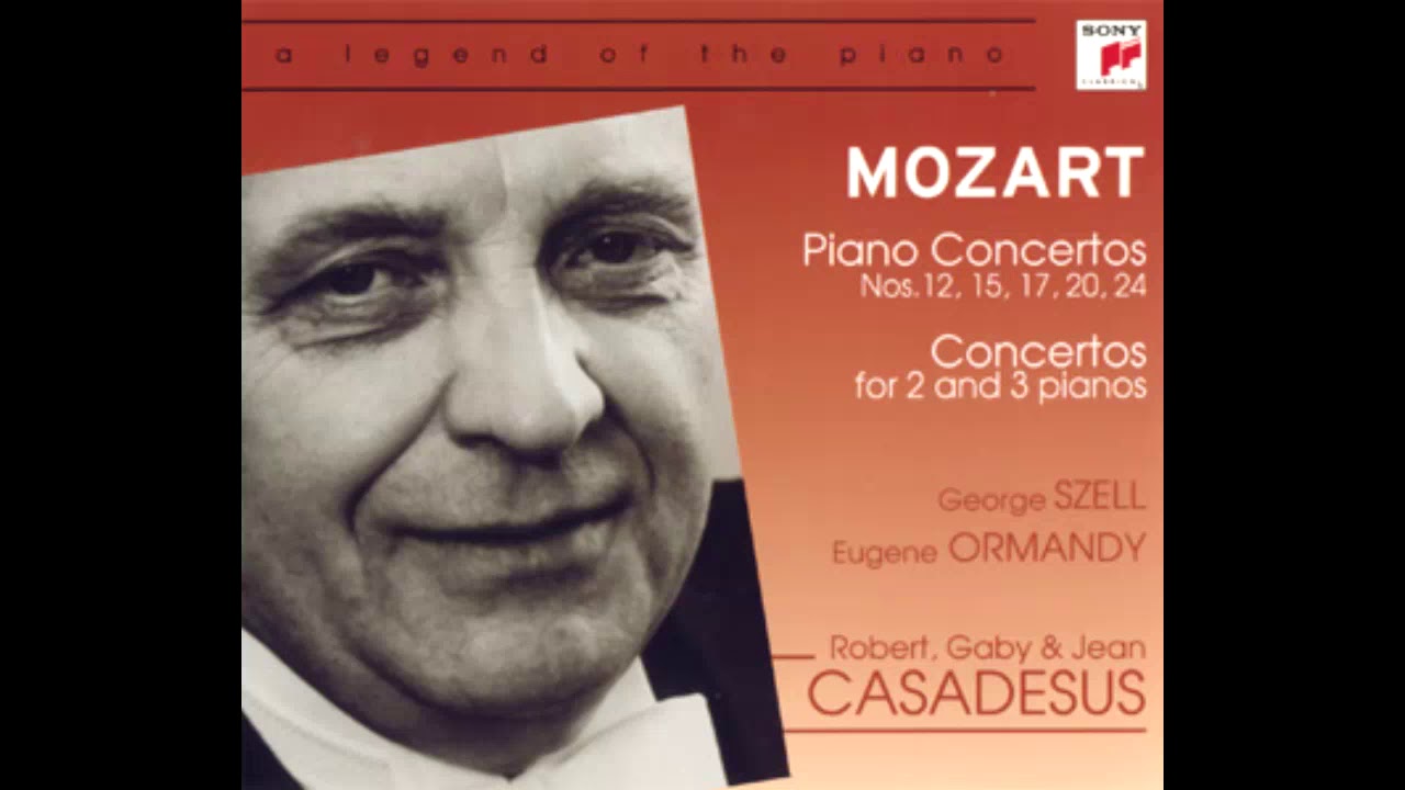 MOZART Piano Concerto No. 20 in D minor KV 466 / Casadesus · Szell