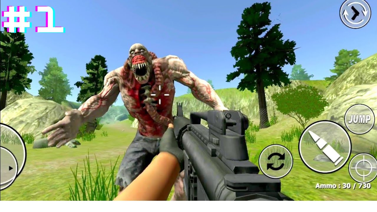 Zombie Evil Kill - Dead Horror FPS _ Android GamePlay #2#Zombie game ...