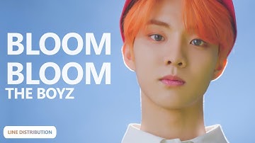 THE BOYZ - Bloom Bloom (Line Distribution) | TheSeverus