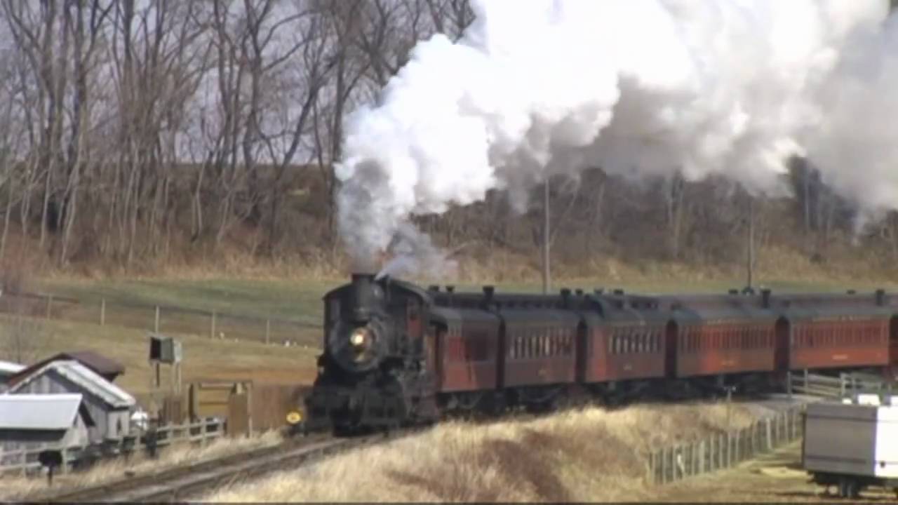 Strasburg Railroad: A Fine February Day