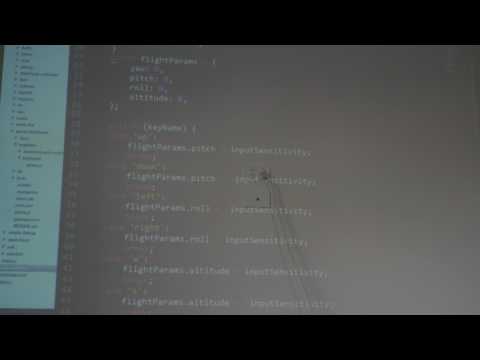 Parrot Minidrone with Node.js keyboard integration