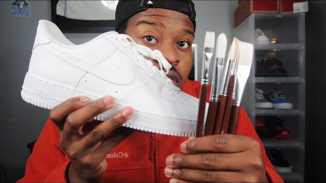 Custom AIR FORCE 1 "CAMOUFLAGE" - YouTube