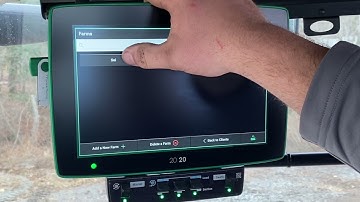 Precision Planting 20/20 Gen 3 Monitor - Grower Farm Field Set Up
