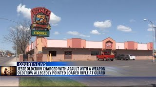 Man arrested after he brought gun into Billings bar