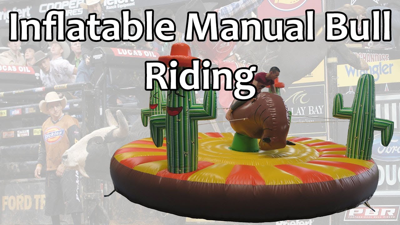 Inflatable Manual Bull Riding