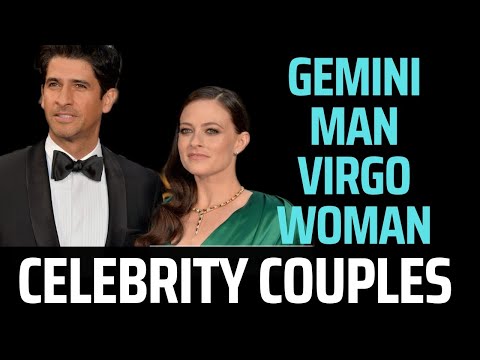 Gemini man Virgo woman celebrity couple.