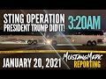 Live from the United States Capitol January 20 2 AM in the morning the operation is on