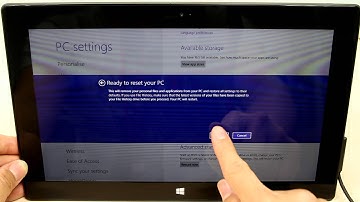 How to Master reset on Microsoft Surface RT
