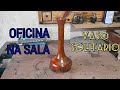 woodturning-lonely vase - vaso solitario