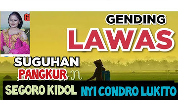 GENDING JAWA KLASIK_PANGKUR SEGORO KIDOL_NYI TJONDRO LUKITO_PALARAN PANGKUR_UYON_UYON JAWA LAWAS