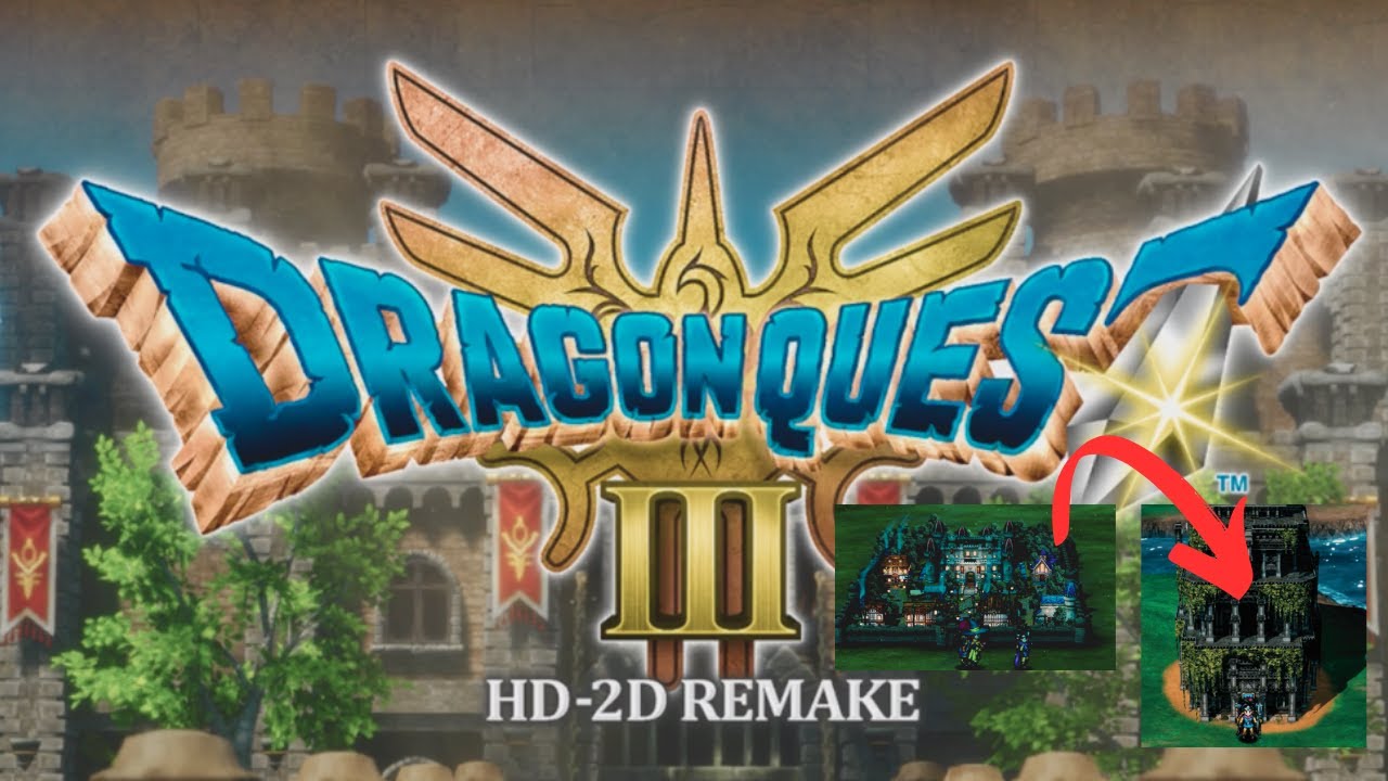 Dragon Quest III HD-2D Remake - Aliahan to Dreamer's Tower (Playstation 5 Gameplay)