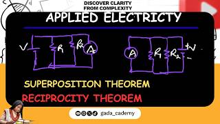 Superposition & Reciprocity Theorem | Applied Electricity Tutorial