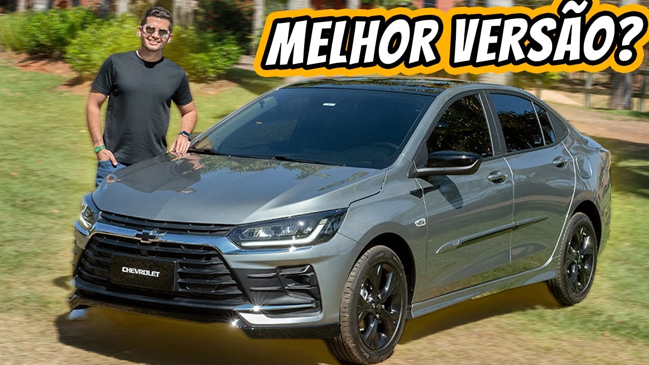 Chevrolet Onix Plus LTZ 2026 - A versão de melhor custo benifício mas tem a correia