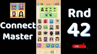 Connect Master Rnd 42  Walkthrough 🧩 | Match Puzzle | Puzzle Solutions & Tips | Go Answer