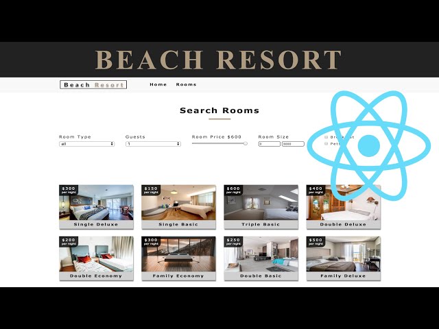 React Project -  Beach Resort