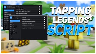 Tapping Legends X Script [ 🥚 X3 ☘️ X] | Auto Farm, Teleports & More - Roblox How To Cheat? screenshot 2