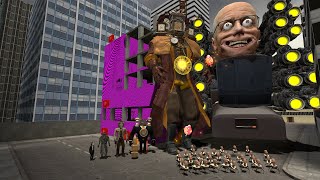 WHICH SUPER CLOCKMAN IS THE STRONGEST TV MANCAMERAMANSPEAKERMAN OR DRILL MAN IN GARRYS MOD