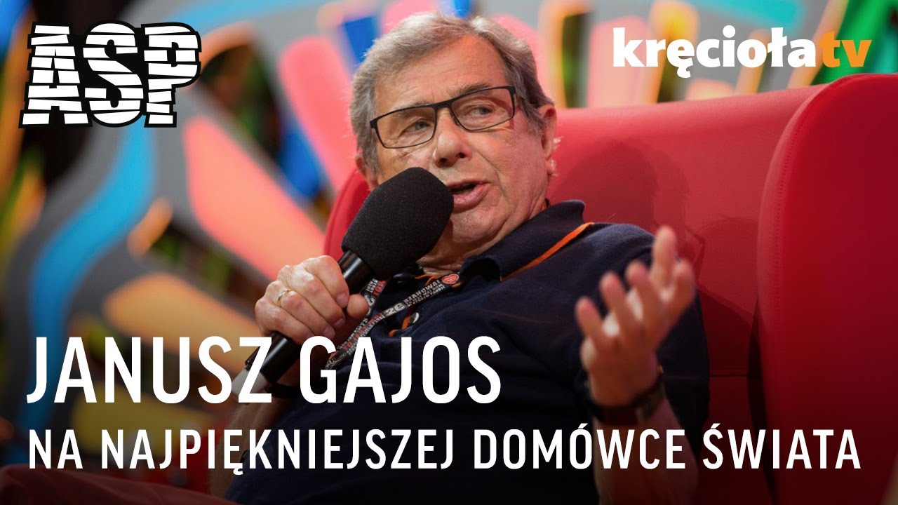 Janusz Gajos na ASP Najpiękniejszej Domówki Świata 