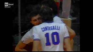 28-10-1990 Finale Mondiale Volley Maschile: Italia-Cuba 3-1