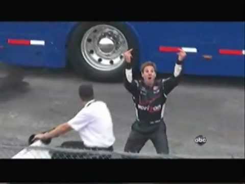 Will Power Flips Off Officials