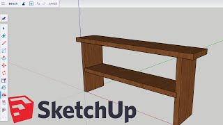 Sketchup for Woodworkers   Part 1  Getting Started