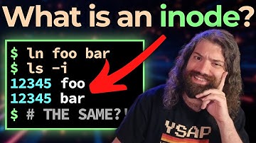 Unix/Linux Files Explained - what is an inode? (hardlinks, symlinks, etc.)