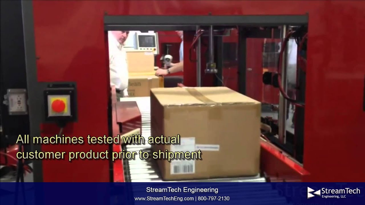 Automatic Box Cutter Factory Test YouTube